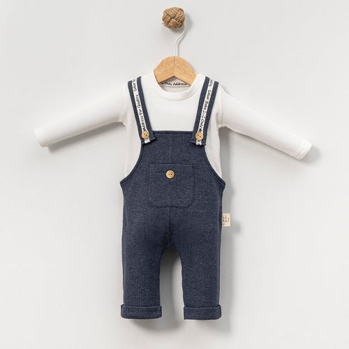 ÇAKAR BEBE Erkek Bebek Salopetli Takım